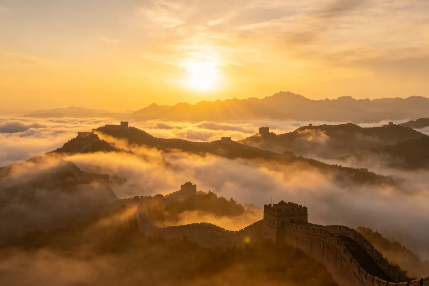 Great Wall of China Beijing private luxury tour featuring iconic ancient fortification, scenic mountain views, and UNESCO World Heritage exploration – Origin China Travel