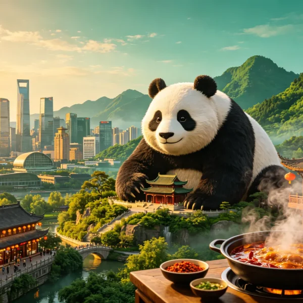 Private Chengdu panda tour with luxury giant panda experience and Sichuan cultural journey by Origin China Travel
