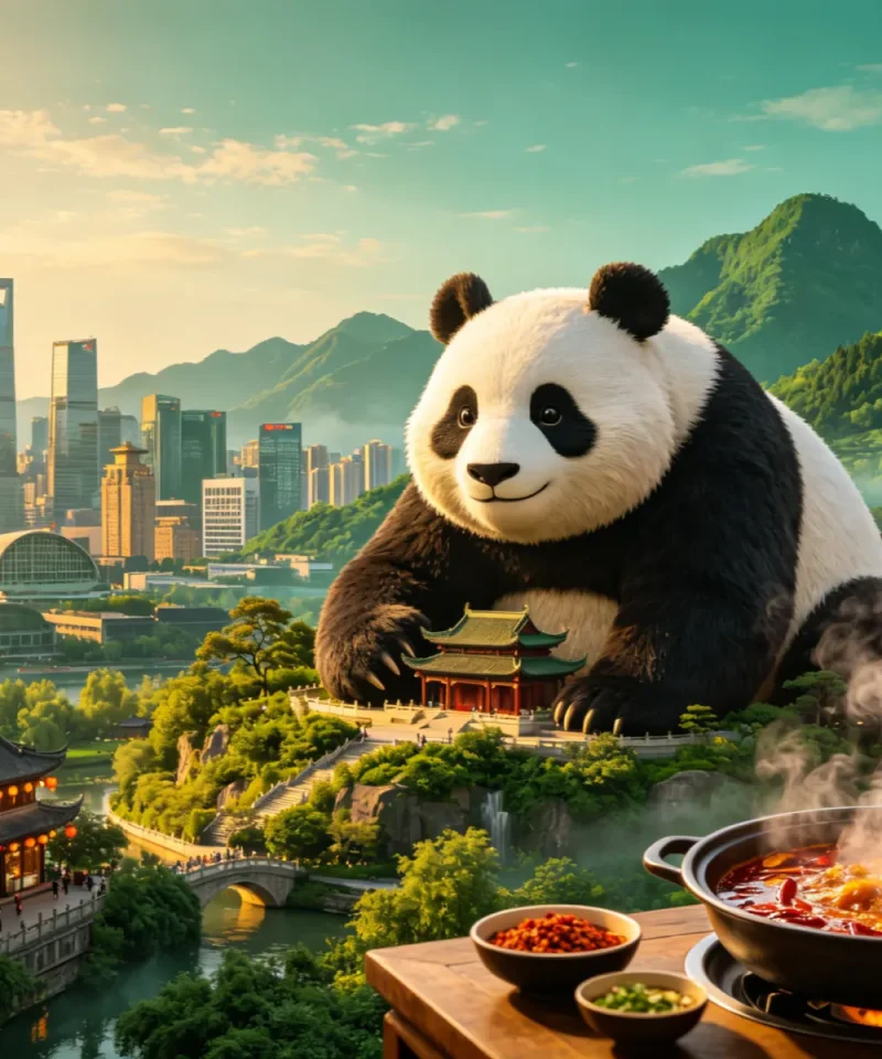 Private Chengdu panda tour with luxury giant panda experience and Sichuan cultural journey by Origin China Travel