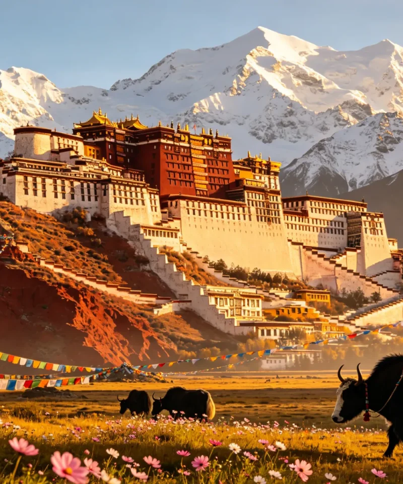 Private Lhasa Tibet tour with luxury Potala Palace and Himalayan cultural experience by Origin China Travel
