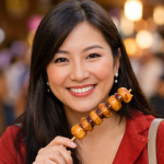 Sophia Chen – Canada food travel enthusiast experiencing a private Chengdu street food and Sichuan cuisine culinary tour, including hot pot and local snacks with Origin China Travel portrait